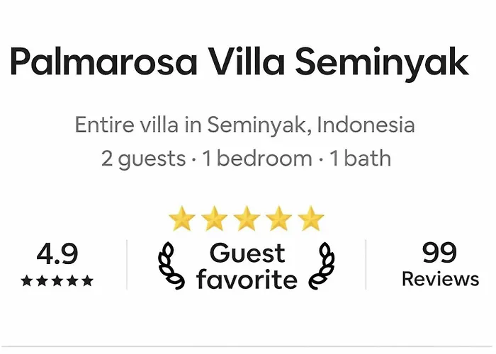 Emstaliese & Palmarosa Seminyak Villa Legian (Bali)